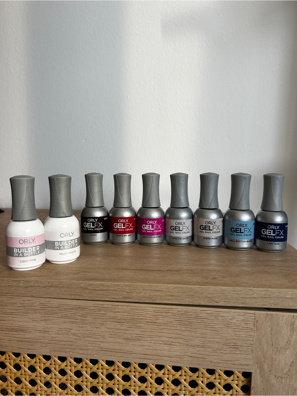 ORLY BUNDLE- Gel FX & Builder in a Bottle, 9 colors (bundled or sold separately)